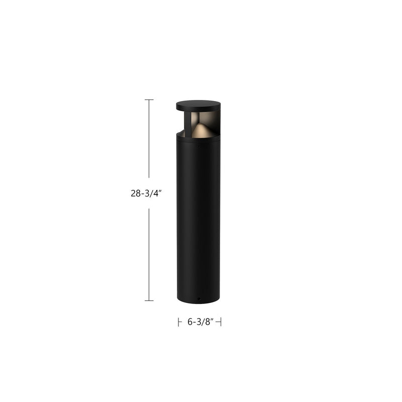 Kuzco Lighting - EB82229-BK-UNV - LED Exterior Bollard - Glen - Black