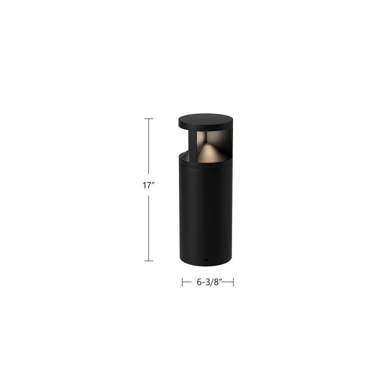 Kuzco Lighting - EB82217-BK-UNV - LED Exterior Bollard - Glen - Black