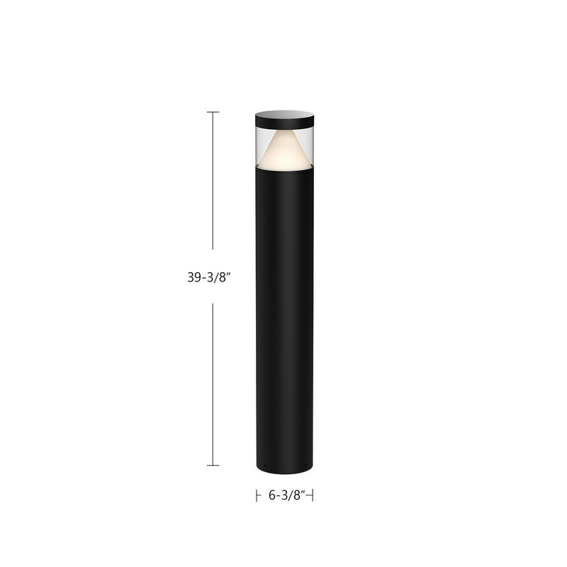 Kuzco Lighting - EB49740-BK-UNV - LED Exterior Bollard - Hanover - Black