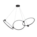 LED Chandelier<br /><span style="color:#4AB0CE;">Entrega: 4-10 dias en USA</span><br /><span style="color:#4AB0CE;font-size:60%;">PREGUNTE POR ENTREGA EN PANAMA</span><br />Collection: Isho<br />Finish: Black