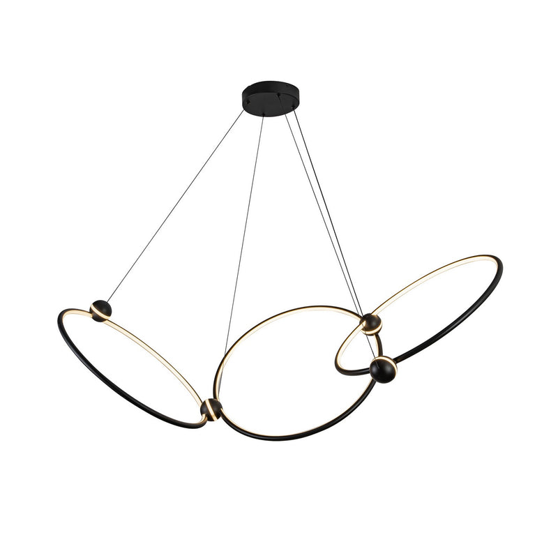 LED Chandelier<br /><span style="color:#4AB0CE;">Entrega: 4-10 dias en USA</span><br /><span style="color:#4AB0CE;font-size:60%;">PREGUNTE POR ENTREGA EN PANAMA</span><br />Collection: Isho<br />Finish: Black