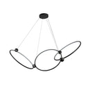 LED Chandelier<br /><span style="color:#4AB0CE;">Entrega: 4-10 dias en USA</span><br /><span style="color:#4AB0CE;font-size:60%;">PREGUNTE POR ENTREGA EN PANAMA</span><br />Collection: Isho<br />Finish: Black