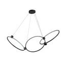 LED Chandelier<br /><span style="color:#4AB0CE;">Entrega: 4-10 dias en USA</span><br /><span style="color:#4AB0CE;font-size:60%;">PREGUNTE POR ENTREGA EN PANAMA</span><br />Collection: Isho<br />Finish: Black