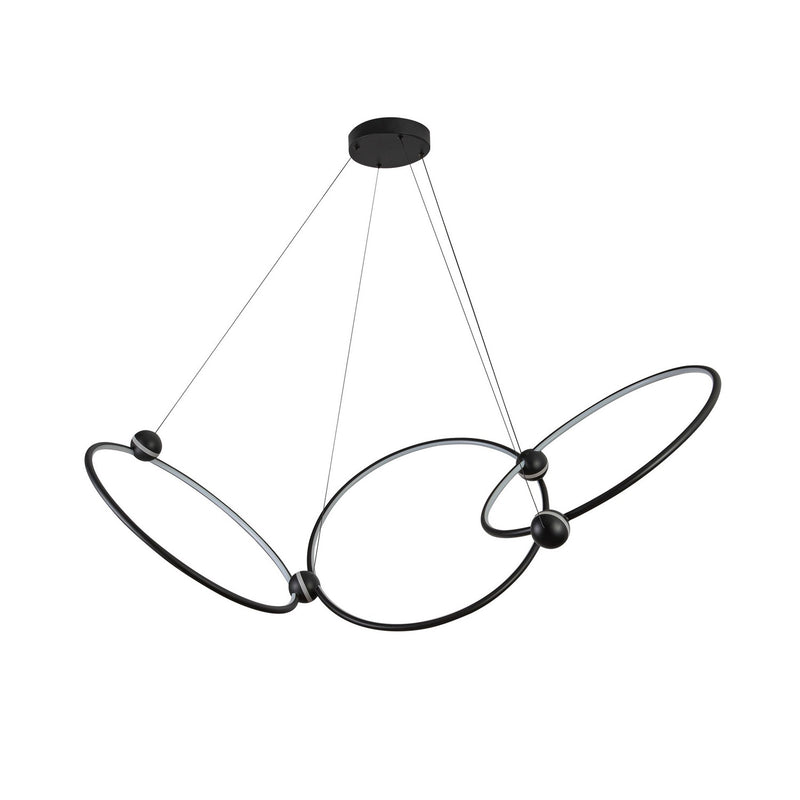 LED Chandelier<br /><span style="color:#4AB0CE;">Entrega: 4-10 dias en USA</span><br /><span style="color:#4AB0CE;font-size:60%;">PREGUNTE POR ENTREGA EN PANAMA</span><br />Collection: Isho<br />Finish: Black