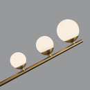 Kuzco Lighting - CH55530-BG/OP - LED Chandelier - Cypress - Brushed Gold/Opal Glass