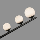 LED Chandelier<br /><span style="color:#4AB0CE;">Entrega: 4-10 dias en USA</span><br /><span style="color:#4AB0CE;font-size:60%;">PREGUNTE POR ENTREGA EN PANAMA</span><br />Collection: Cypress<br />Finish: Black/Opal Glass