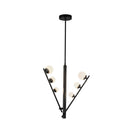 LED Pendant<br /><span style="color:#4AB0CE;">Entrega: 4-10 dias en USA</span><br /><span style="color:#4AB0CE;font-size:60%;">PREGUNTE POR ENTREGA EN PANAMA</span><br />Collection: Cypress<br />Finish: Black/Opal Glass