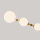 Kuzco Lighting - VL55529-BG/OP - LED Vanity - Cypress - Brushed Gold/Opal Glass