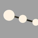 Kuzco Lighting - VL55529-BK/OP - LED Vanity - Cypress - Black/Opal Glass