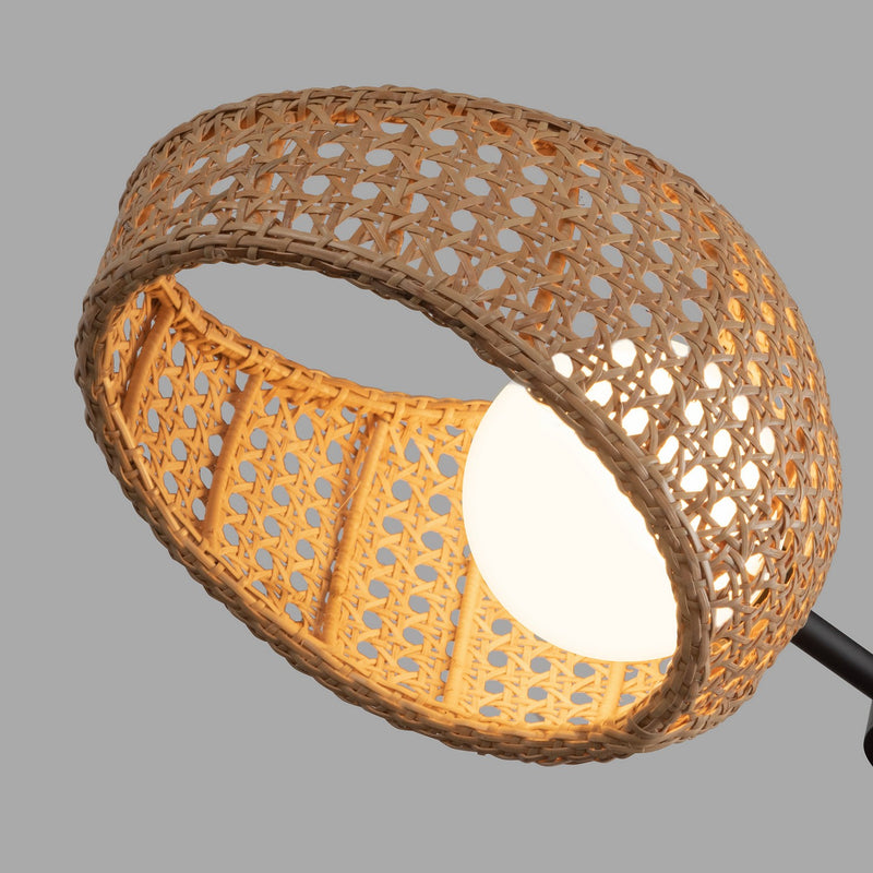 LED Pendant<br /><span style="color:#4AB0CE;">Entrega: 4-10 dias en USA</span><br /><span style="color:#4AB0CE;font-size:60%;">PREGUNTE POR ENTREGA EN PANAMA</span><br />Collection: Lanai<br />Finish: Black/Opal Glass