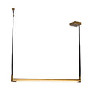 LED Linear Pendant<br /><span style="color:#4AB0CE;">Entrega: 4-10 dias en USA</span><br /><span style="color:#4AB0CE;font-size:60%;">PREGUNTE POR ENTREGA EN PANAMA</span><br />Collection: Laurence<br />Finish: Vintage Brass