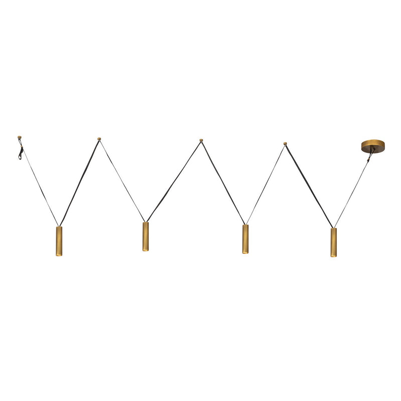 LED Linear Pendant<br /><span style="color:#4AB0CE;">Entrega: 4-10 dias en USA</span><br /><span style="color:#4AB0CE;font-size:60%;">PREGUNTE POR ENTREGA EN PANAMA</span><br />Collection: Mason<br />Finish: Vintage Brass