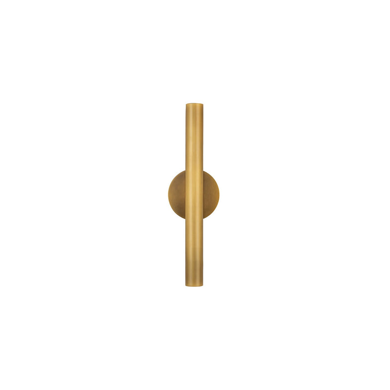 LED Wall Sconce<br /><span style="color:#4AB0CE;">Entrega: 8-9 semanas en USA</span><br /><span style="color:#4AB0CE;font-size:60%;">PREGUNTE POR ENTREGA EN PANAMA</span><br />Collection: Mason<br />Finish: Vintage Brass
