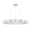 LED Chandelier<br /><span style="color:#4AB0CE;">Entrega: 4-10 dias en USA</span><br /><span style="color:#4AB0CE;font-size:60%;">PREGUNTE POR ENTREGA EN PANAMA</span><br />Collection: Nami<br />Finish: Antique White
