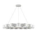 LED Chandelier<br /><span style="color:#4AB0CE;">Entrega: 4-10 dias en USA</span><br /><span style="color:#4AB0CE;font-size:60%;">PREGUNTE POR ENTREGA EN PANAMA</span><br />Collection: Nami<br />Finish: Antique White