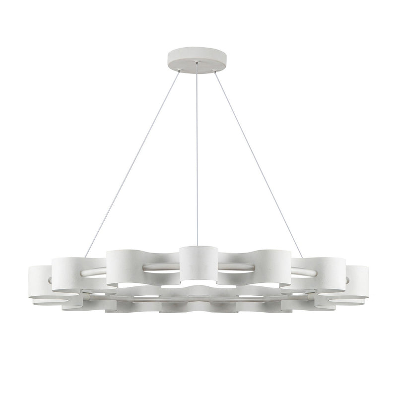 LED Chandelier<br /><span style="color:#4AB0CE;">Entrega: 4-10 dias en USA</span><br /><span style="color:#4AB0CE;font-size:60%;">PREGUNTE POR ENTREGA EN PANAMA</span><br />Collection: Nami<br />Finish: Antique White