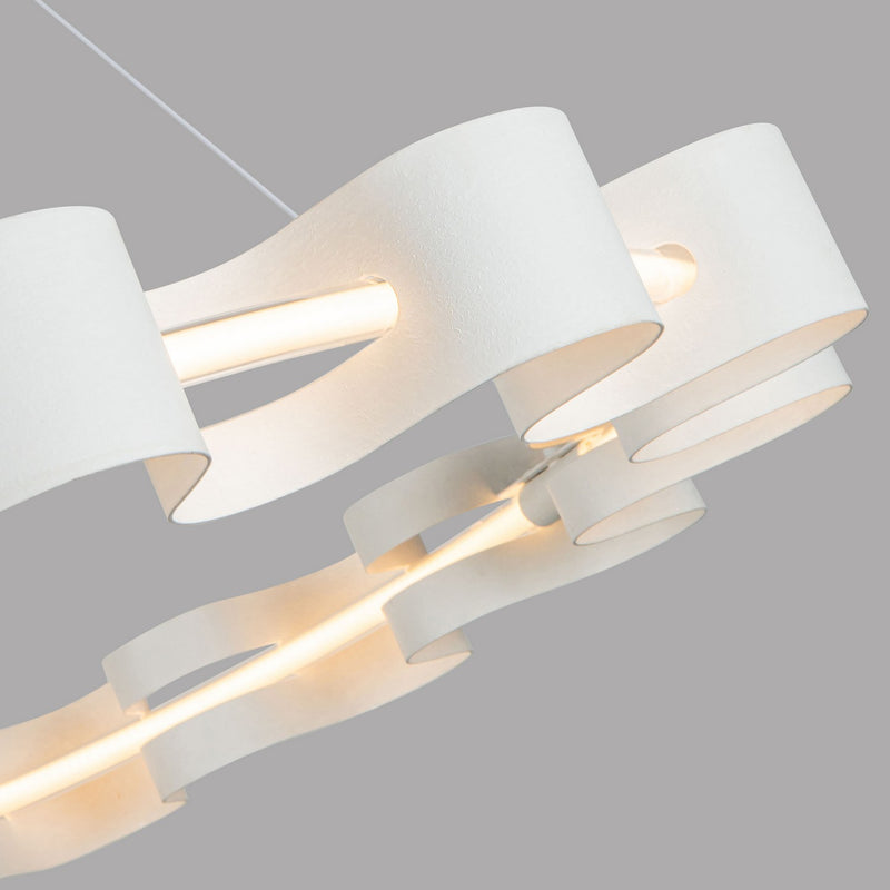 LED Chandelier<br /><span style="color:#4AB0CE;">Entrega: 4-10 dias en USA</span><br /><span style="color:#4AB0CE;font-size:60%;">PREGUNTE POR ENTREGA EN PANAMA</span><br />Collection: Nami<br />Finish: Antique White