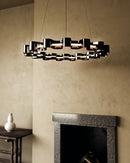 Kuzco Lighting - CH18035-GBK - LED Chandelier - Nami - Glossy Black