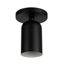 One Light Semi-Flush Mount<br /><span style="color:#4AB0CE;">Entrega: 4-10 dias en USA</span><br /><span style="color:#4AB0CE;font-size:60%;">PREGUNTE POR ENTREGA EN PANAMA</span><br />Collection: Nola<br />Finish: Black
