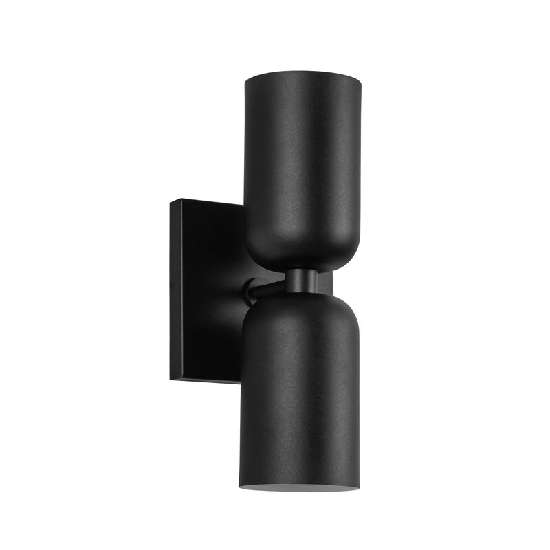 Two Light Wall Sconce<br /><span style="color:#4AB0CE;">Entrega: 4-10 dias en USA</span><br /><span style="color:#4AB0CE;font-size:60%;">PREGUNTE POR ENTREGA EN PANAMA</span><br />Collection: Nola<br />Finish: Black