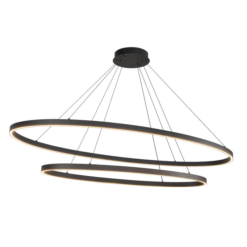 LED Chandelier<br /><span style="color:#4AB0CE;">Entrega: 4-10 dias en USA</span><br /><span style="color:#4AB0CE;font-size:60%;">PREGUNTE POR ENTREGA EN PANAMA</span><br />Collection: Ovale<br />Finish: Black