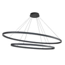 LED Chandelier<br /><span style="color:#4AB0CE;">Entrega: 1-2 semanas en USA</span><br /><span style="color:#4AB0CE;font-size:60%;">PREGUNTE POR ENTREGA EN PANAMA</span><br />Collection: Ovale<br />Finish: Black