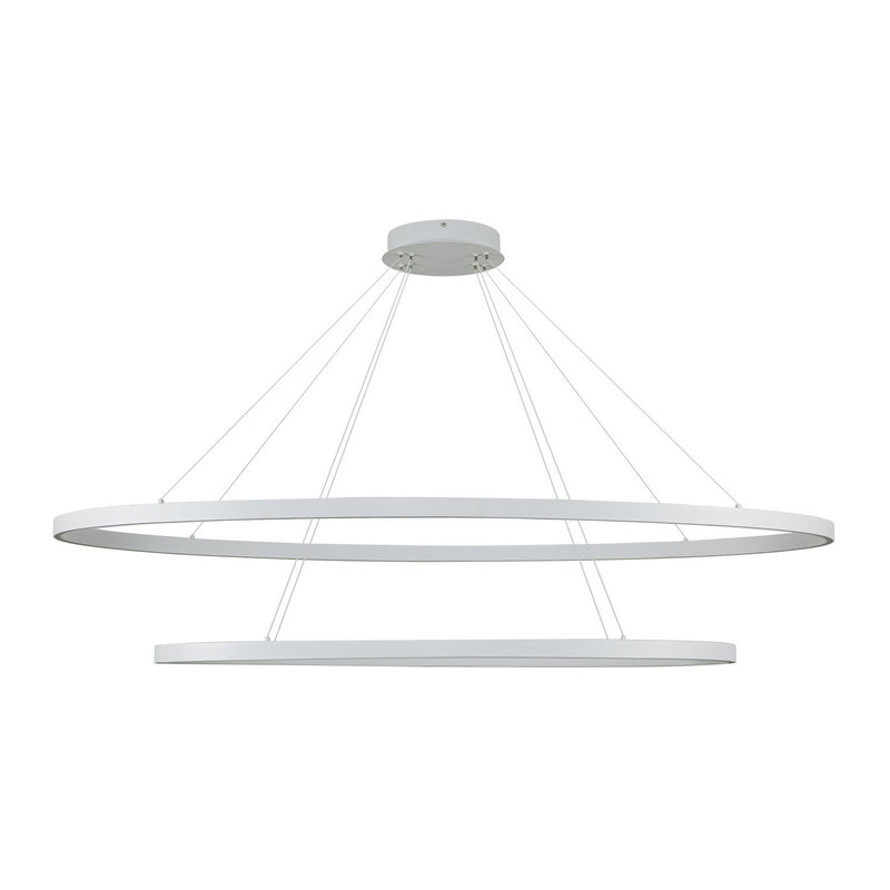 LED Chandelier<br /><span style="color:#4AB0CE;">Entrega: 4-10 dias en USA</span><br /><span style="color:#4AB0CE;font-size:60%;">PREGUNTE POR ENTREGA EN PANAMA</span><br />Collection: Ovale<br />Finish: White