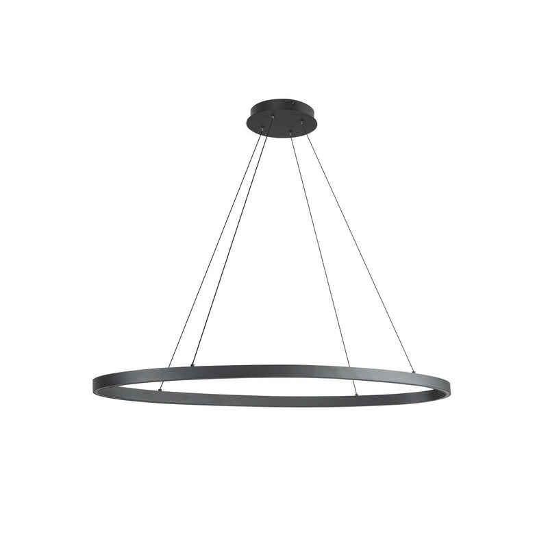 LED Linear Pendant<br /><span style="color:#4AB0CE;">Entrega: 4-10 dias en USA</span><br /><span style="color:#4AB0CE;font-size:60%;">PREGUNTE POR ENTREGA EN PANAMA</span><br />Collection: Ovale<br />Finish: Black