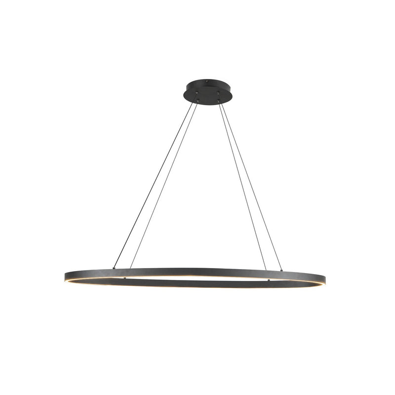 LED Linear Pendant<br /><span style="color:#4AB0CE;">Entrega: 4-10 dias en USA</span><br /><span style="color:#4AB0CE;font-size:60%;">PREGUNTE POR ENTREGA EN PANAMA</span><br />Collection: Ovale<br />Finish: Black