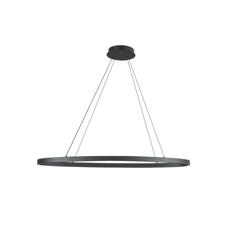 LED Linear Pendant<br /><span style="color:#4AB0CE;">Entrega: 4-10 dias en USA</span><br /><span style="color:#4AB0CE;font-size:60%;">PREGUNTE POR ENTREGA EN PANAMA</span><br />Collection: Ovale<br />Finish: Black