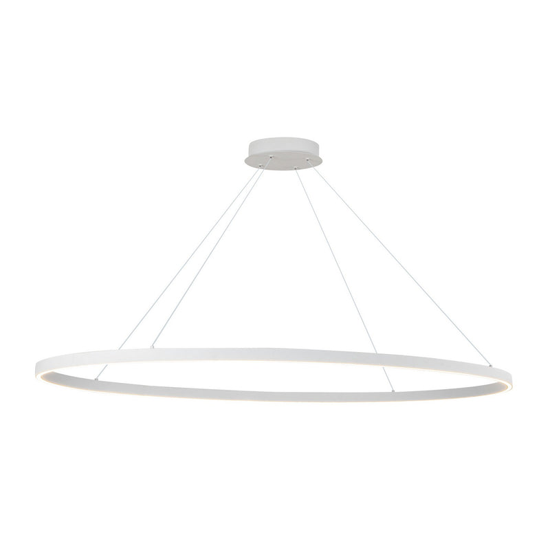 LED Linear Pendant<br /><span style="color:#4AB0CE;">Entrega: 4-10 dias en USA</span><br /><span style="color:#4AB0CE;font-size:60%;">PREGUNTE POR ENTREGA EN PANAMA</span><br />Collection: Ovale<br />Finish: White