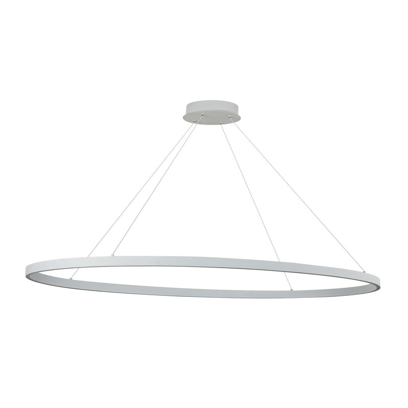 LED Linear Pendant<br /><span style="color:#4AB0CE;">Entrega: 4-10 dias en USA</span><br /><span style="color:#4AB0CE;font-size:60%;">PREGUNTE POR ENTREGA EN PANAMA</span><br />Collection: Ovale<br />Finish: White