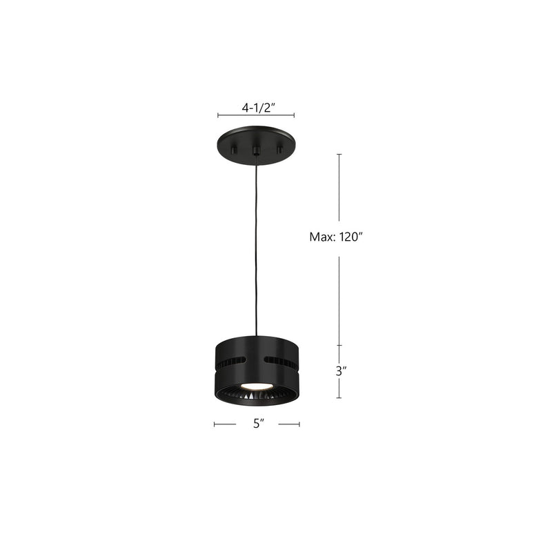 LED Pendant<br /><span style="color:#4AB0CE;">Entrega: 4-10 dias en USA</span><br /><span style="color:#4AB0CE;font-size:60%;">PREGUNTE POR ENTREGA EN PANAMA</span><br />Collection: Oxford<br />Finish: Black