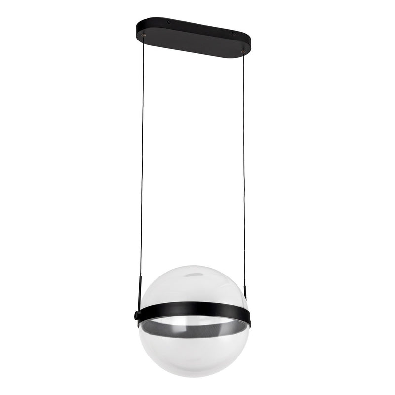 LED Pendant<br /><span style="color:#4AB0CE;">Entrega: 4-10 dias en USA</span><br /><span style="color:#4AB0CE;font-size:60%;">PREGUNTE POR ENTREGA EN PANAMA</span><br />Collection: Pisces<br />Finish: Black/Light Guide