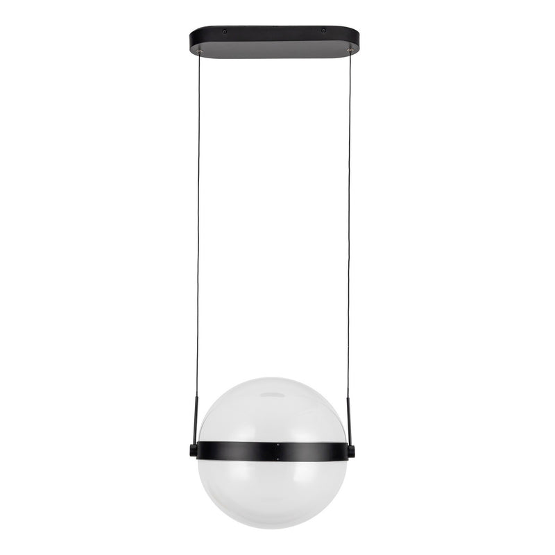 LED Pendant<br /><span style="color:#4AB0CE;">Entrega: 4-10 dias en USA</span><br /><span style="color:#4AB0CE;font-size:60%;">PREGUNTE POR ENTREGA EN PANAMA</span><br />Collection: Pisces<br />Finish: Black/Light Guide