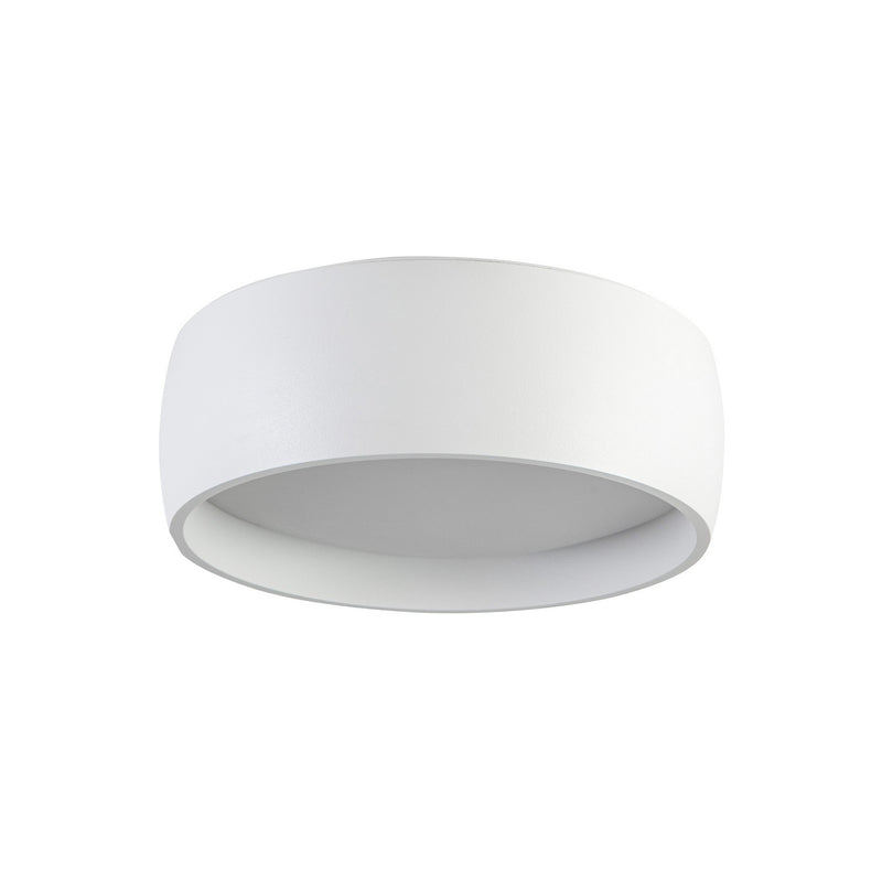 LED Flush Mount<br /><span style="color:#4AB0CE;">Entrega: 4-10 dias en USA</span><br /><span style="color:#4AB0CE;font-size:60%;">PREGUNTE POR ENTREGA EN PANAMA</span><br />Collection: Savile<br />Finish: White