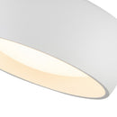 LED Flush Mount<br /><span style="color:#4AB0CE;">Entrega: 4-10 dias en USA</span><br /><span style="color:#4AB0CE;font-size:60%;">PREGUNTE POR ENTREGA EN PANAMA</span><br />Collection: Savile<br />Finish: White
