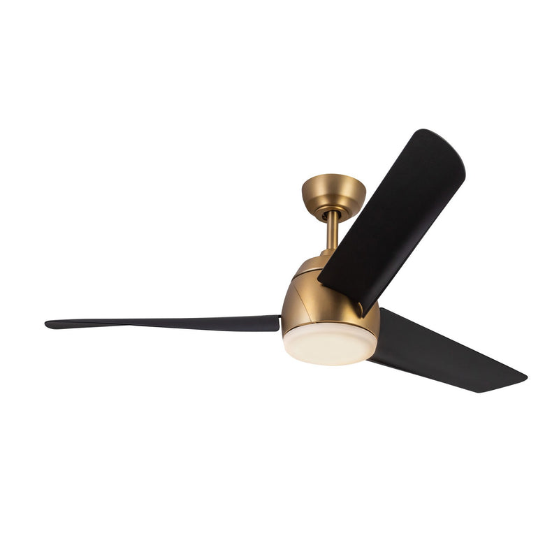 54"Ceiling Fan<br /><span style="color:#4AB0CE;">Entrega: 4-10 dias en USA</span><br /><span style="color:#4AB0CE;font-size:60%;">PREGUNTE POR ENTREGA EN PANAMA</span><br />Collection: Thalia<br />Finish: Brushed Gold/Matte Black