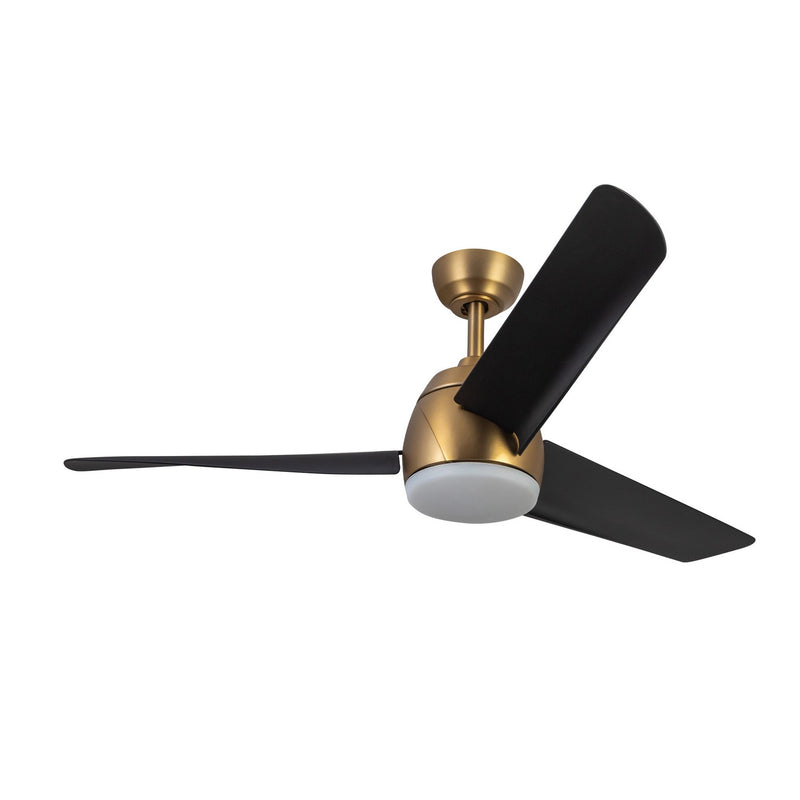 54"Ceiling Fan<br /><span style="color:#4AB0CE;">Entrega: 4-10 dias en USA</span><br /><span style="color:#4AB0CE;font-size:60%;">PREGUNTE POR ENTREGA EN PANAMA</span><br />Collection: Thalia<br />Finish: Brushed Gold/Matte Black