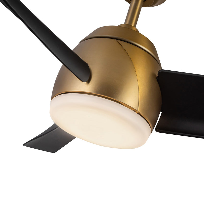 54"Ceiling Fan<br /><span style="color:#4AB0CE;">Entrega: 4-10 dias en USA</span><br /><span style="color:#4AB0CE;font-size:60%;">PREGUNTE POR ENTREGA EN PANAMA</span><br />Collection: Thalia<br />Finish: Brushed Gold/Matte Black