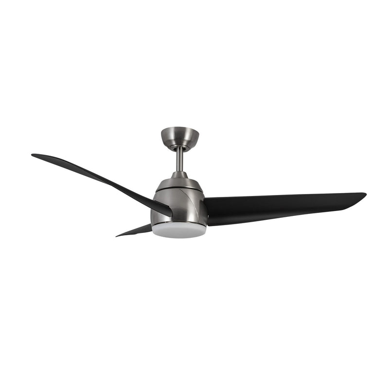 54"Ceiling Fan<br /><span style="color:#4AB0CE;">Entrega: 4-10 dias en USA</span><br /><span style="color:#4AB0CE;font-size:60%;">PREGUNTE POR ENTREGA EN PANAMA</span><br />Collection: Thalia<br />Finish: Brushed Nickel/Matte Black