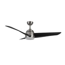 54"Ceiling Fan<br /><span style="color:#4AB0CE;">Entrega: 4-10 dias en USA</span><br /><span style="color:#4AB0CE;font-size:60%;">PREGUNTE POR ENTREGA EN PANAMA</span><br />Collection: Thalia<br />Finish: Brushed Nickel/Matte Black