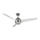 54"Ceiling Fan<br /><span style="color:#4AB0CE;">Entrega: 4-10 dias en USA</span><br /><span style="color:#4AB0CE;font-size:60%;">PREGUNTE POR ENTREGA EN PANAMA</span><br />Collection: Thalia<br />Finish: Brushed Nickel/Matte White