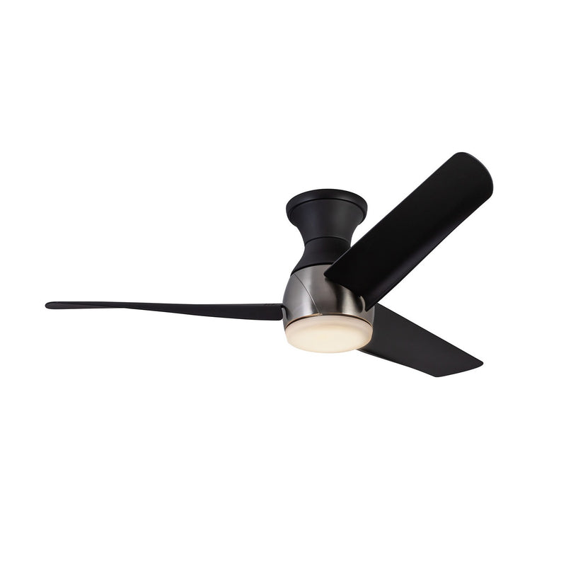 54"Hugger Fan<br /><span style="color:#4AB0CE;">Entrega: 4-10 dias en USA</span><br /><span style="color:#4AB0CE;font-size:60%;">PREGUNTE POR ENTREGA EN PANAMA</span><br />Collection: Thalia<br />Finish: Brushed Nickel/Matte Black