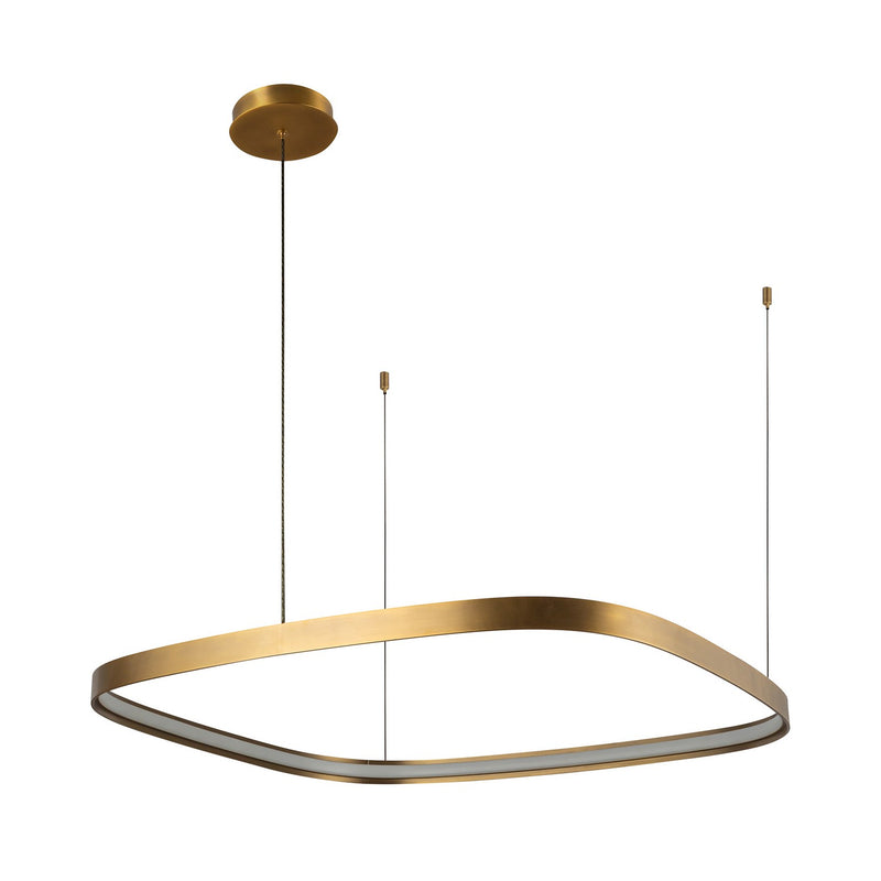 LED Pendant<br /><span style="color:#4AB0CE;">Entrega: 4-10 dias en USA</span><br /><span style="color:#4AB0CE;font-size:60%;">PREGUNTE POR ENTREGA EN PANAMA</span><br />Collection: Yukon<br />Finish: Vintage Brass