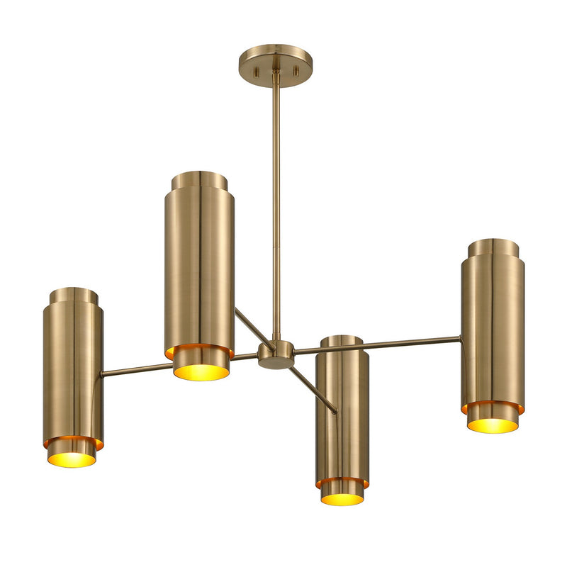 Eight Light Chandelier<br /><span style="color:#4AB0CE;">Entrega: 4-10 dias en USA</span><br /><span style="color:#4AB0CE;font-size:60%;">PREGUNTE POR ENTREGA EN PANAMA</span><br />Collection: Lio<br />Finish: Noble Brass