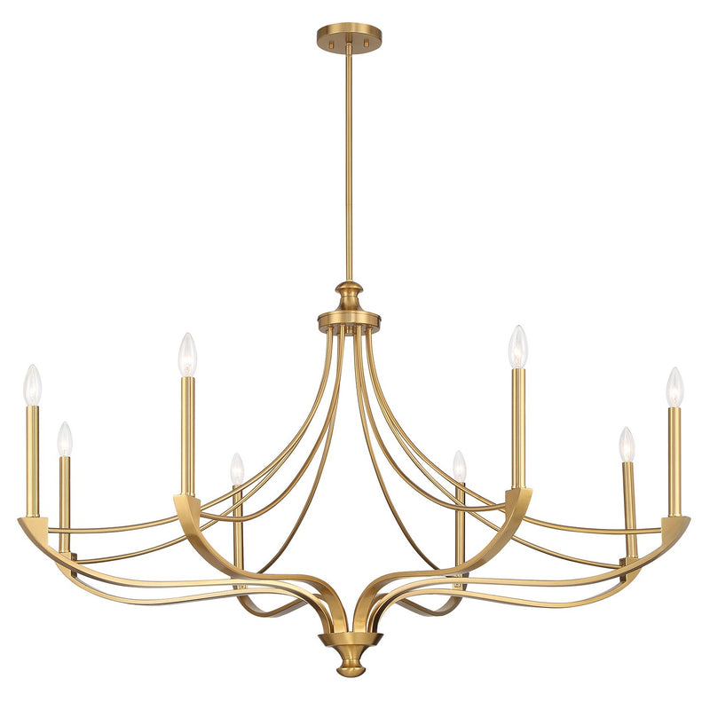 Eight Light Chandelier<br /><span style="color: