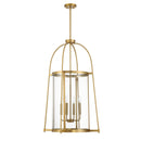 Four Light Pendant<br /><span style="color:#4AB0CE;">Entrega: 4-10 dias en USA</span><br /><span style="color:#4AB0CE;font-size:60%;">PREGUNTE POR ENTREGA EN PANAMA</span><br />Collection: Rosedale<br />Finish: Warm Brass