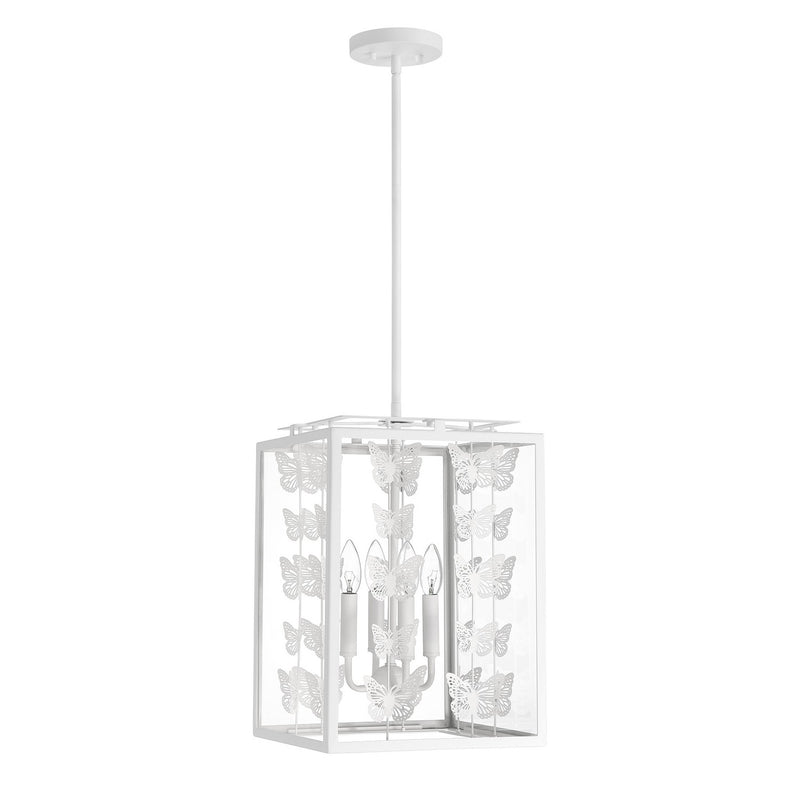 Four Light Pendant<br /><span style="color:#4AB0CE;">Entrega: 4-10 dias en USA</span><br /><span style="color:#4AB0CE;font-size:60%;">PREGUNTE POR ENTREGA EN PANAMA</span><br />Collection: Birch<br />Finish: Bisque White