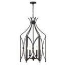 Six Light Pendant<br /><span style="color:#4AB0CE;">Entrega: 4-10 dias en USA</span><br /><span style="color:#4AB0CE;font-size:60%;">PREGUNTE POR ENTREGA EN PANAMA</span><br />Collection: Enclave<br />Finish: Black Tourmaline